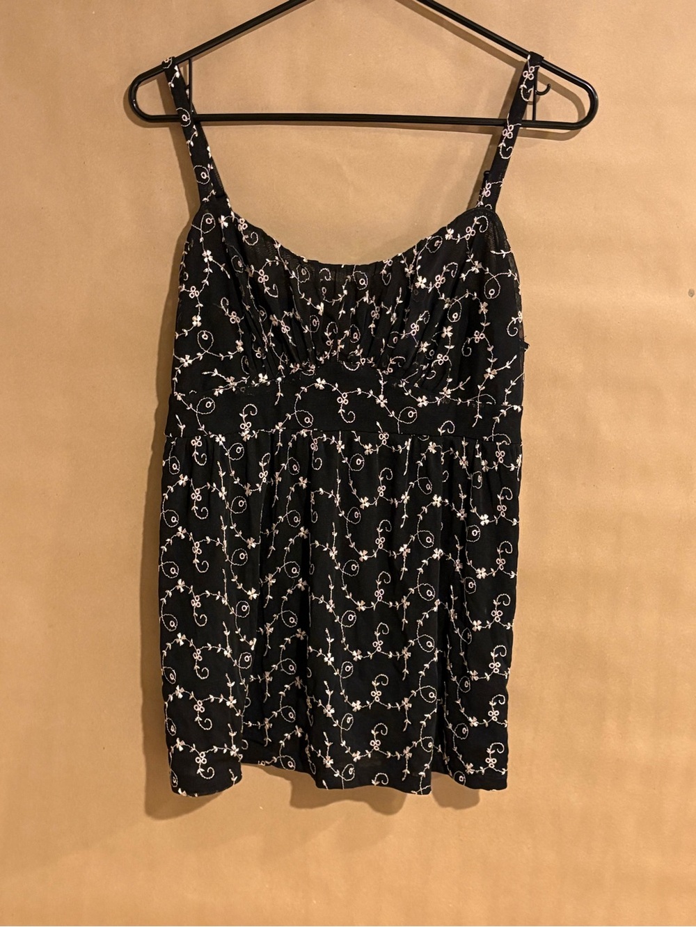 INC International Concepts Black light pink Floral-Print Camisole